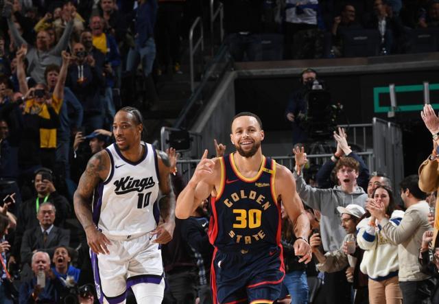 库里4000记三分+冲第五冠!完全体勇士初露峥嵘