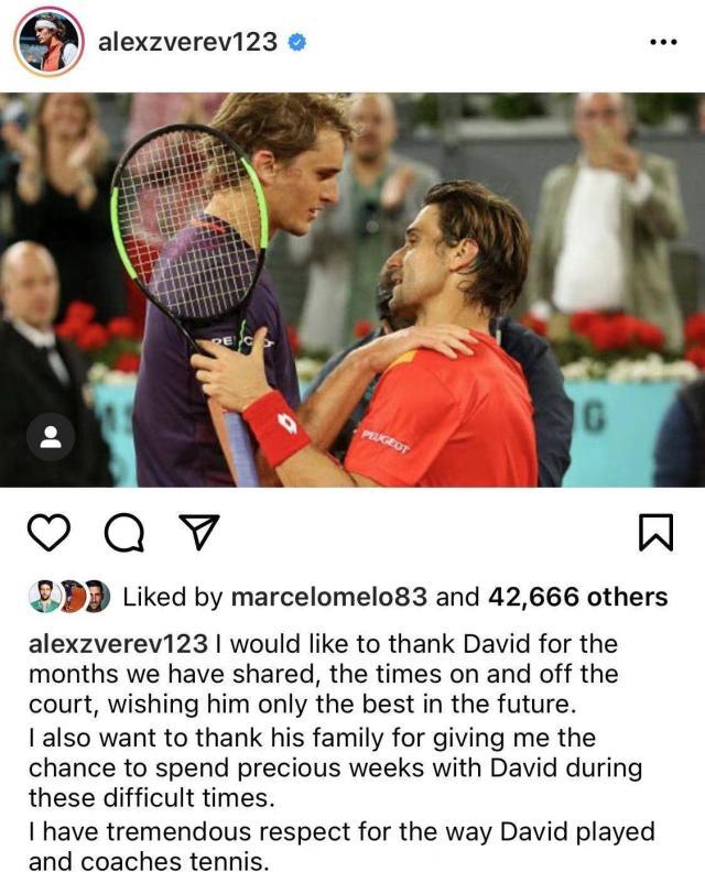 NBA比赛直播-兹维列夫结束同费雷尔合作 今年恐独自征战澳网